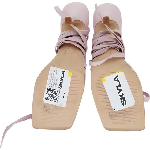 Marc Fisher Dominic Ankle Strap Sandal Medium Pink Size 6.5 - Picture 6 of 6